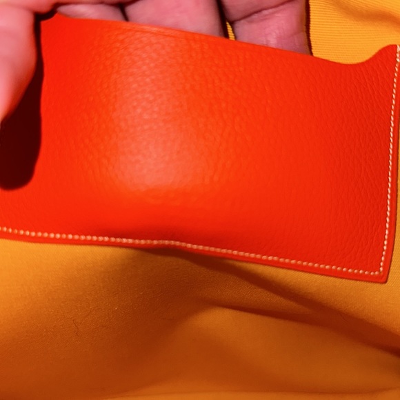 Goyard Accessories 0 Authentic Goyard Orange Clutch Laptop Case